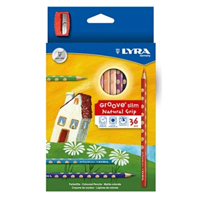 Afbeelding van LYRA 2821360 GROOVE SLIM + SHARPENER 36 BOX