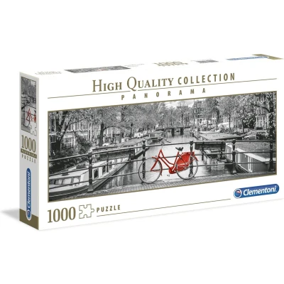 Afbeelding van Clementoni High Quality Collection Panorama Puzzel Amsterdam 1000 Stukjes