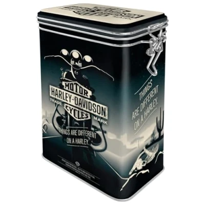 Image de Nostalgic Art Boite rectangulaire métallique HARLEY DAVIDSON 17.5 cm