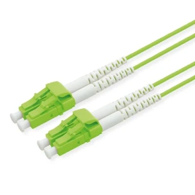 Afbeelding van ROLINE glasvezelkabel 50/125µm OM5, LC/LC, LSOH, Verliesarme stekker, groen, 1 m