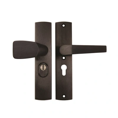 Afbeelding van AXA Premium veiligheidsbeslag Wing knop/kruk zwart met kerntrekbeveiliging PC55 F8 LS SKG***