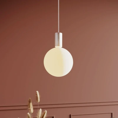 Afbeelding van Tala Hanglamp Triple Enkel 1 lamp, E27 opaal, wit