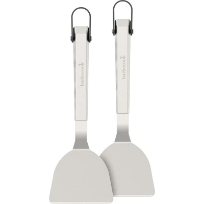 Afbeelding van Barbecook Premium set van plancha spatels uit rvs 33cm