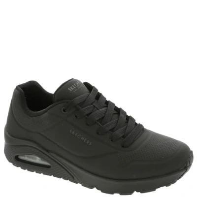 Afbeelding van Skechers Uno Stand On Air Sneakers voor heren, zwart.