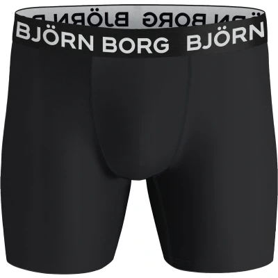 Afbeelding van Björn Borg Solids Shorts Onderbroeken, Heren, Maat: Medium, Black beauty