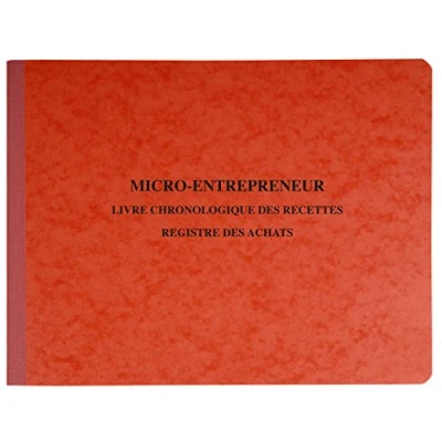 Image de Piqûre Exacompta Auto Entrepreneur 24x32cm horizontal 80p