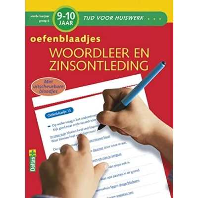 Afbeelding van Tijd voor huiswerk Oefenblaadjes spelling vierde leerjaar, groep 6