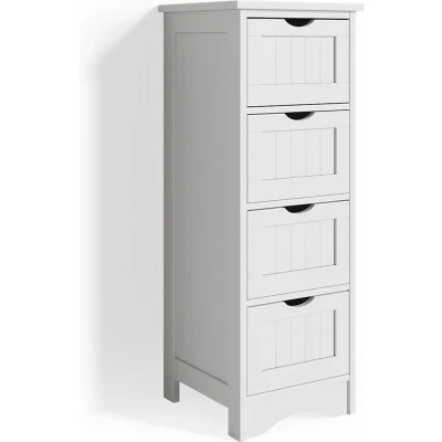 Afbeelding van Vicco Badkamerkast Bianco, Wit/Wit, 30 x 81 cm