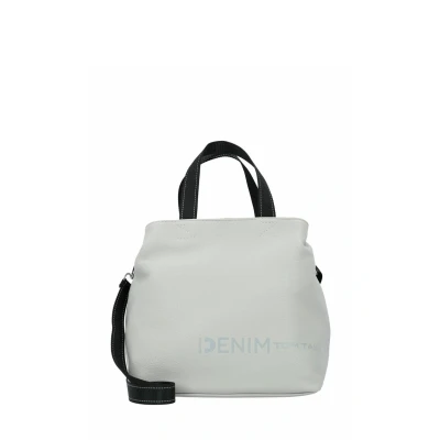 Afbeelding van TOM TAILOR handtas schoudertas Marlow Zip Shopper Light Grey Lichtgrijs