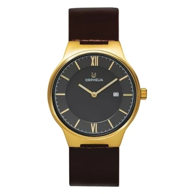 Afbeelding van Orphelia Horloge, Heren, Maat: One Size, Brown