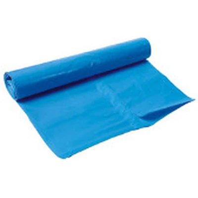 Afbeelding van Blauwe vuilniszak 80 x 110 cm rol 20 st. Afvalzak LDPE Vuilniszakken