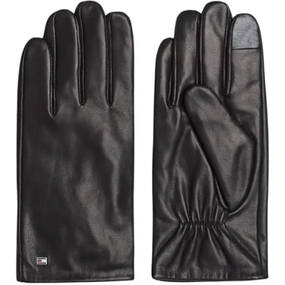 Afbeelding van Tommy Hilfiger Essential FLAG Gloves Unisex Handschoenen, Maat: S/M, Black