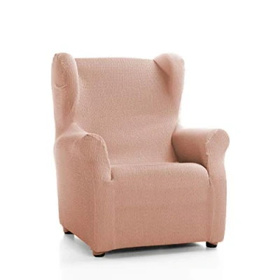 Afbeelding van Martina Home Tunez fauteuilhoes oorstoel zalm