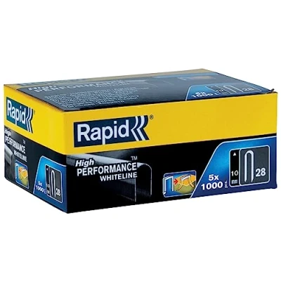 Afbeelding van Rapid kabelnieten 10mm type 28 gegalvaniseerd (Per 5000 stuks)
