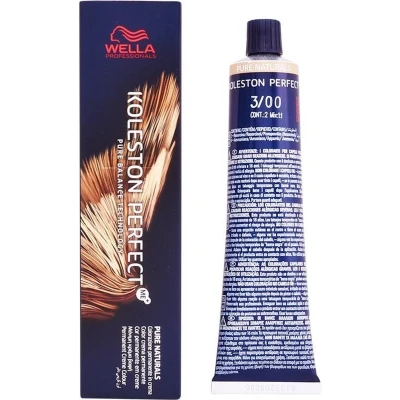Afbeelding van Wella Professionals Koleston Perfect Me+ Pure Naturals 60 ml 3/00 Dark Brown Natural Intensive
