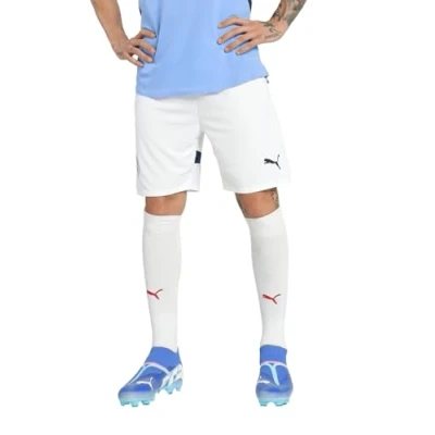 Afbeelding van Manchester City 24/25 short voor Heren, Blauw/Wit, Maat L PUMA