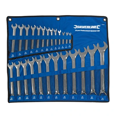 Afbeelding van Silverline 25 delige steekringsleutel set 6 32 mm