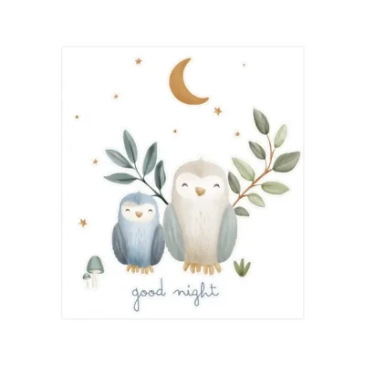 Afbeelding van Little Dutch muurstickers Forest Friends Good Night