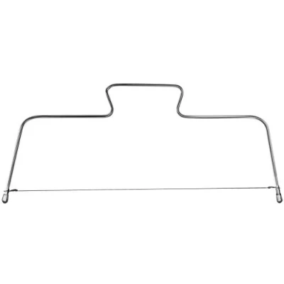 Afbeelding van Zenker Cake Cutter 34 cm PATISSERIE, in hoogte verstelbare snijhulp, roestvrij staal taart bodem verdeler (kleur: zilver), hoeveelheid: 1 stuk, x 15 0,6