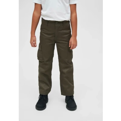 Afbeelding van Brandit Cargobroek voor kinderen, Maat: 122/128, Olive