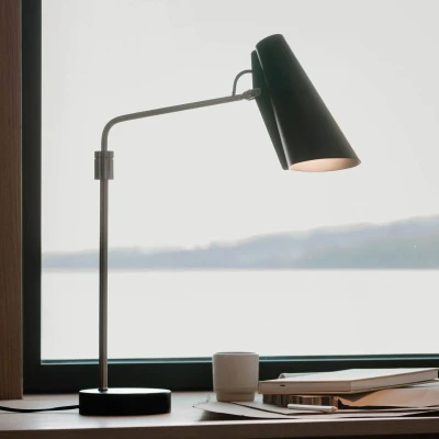 Afbeelding van Northern Birdy Swing tafellamp zwart staal