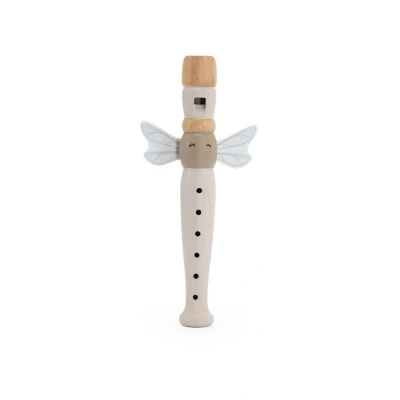 Afbeelding van Label Houten Fluit Nougat