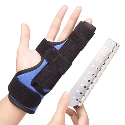 Afbeelding van Bokserbreuk spalk, oor en ringspalk voor het rechttrekken, vingerspalk, oorspalk, metacarpale brace, vingerbrace gebroken vinger, S/M