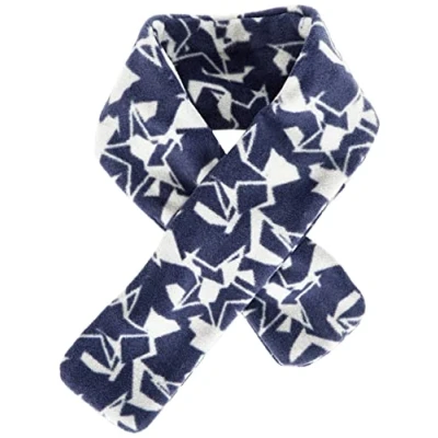 Afbeelding van Playshoes Kinder Fleece Schlauchschal Sterne Camouflage Dunkelgrau