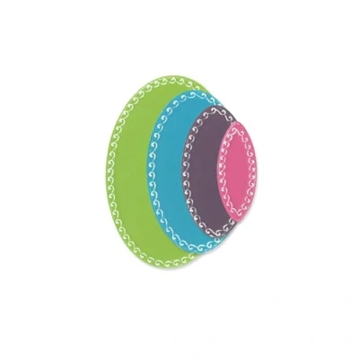 Afbeelding van Sizzix Framelits Die Set Fanciful Clare Classic Ovals 9pcs