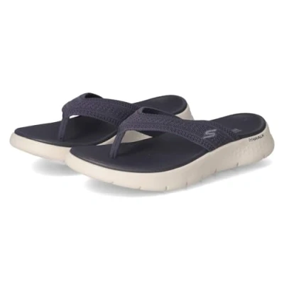 Afbeelding van Skechers 141459 NVY dames slippers maat 38 blauw