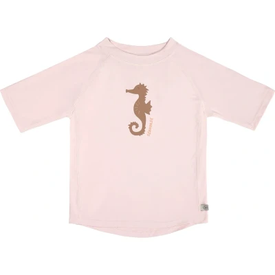 Afbeelding van Lässig Zwemshirt Rashguard Korte Mouw Splash &amp; Fun Seahorse light pink, 19 24 mnd. Maat 92
