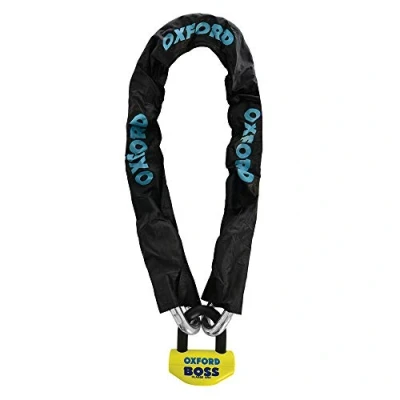 Afbeelding van ART 4 gekeurd Oxford Beugelslot met ketting 2,0 meter / Fatbike slot Scooterslot Motorslot Schijfremslot !