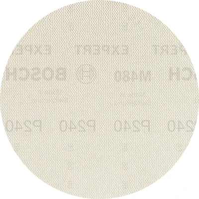 Afbeelding van Bosch Accessories EXPERT M480 2608900704 Schuurnet voor excentrische schuurmachine Ongeperforeerd Korrelgrootte 240 (Ø) 150 mm 50 stuk(s)