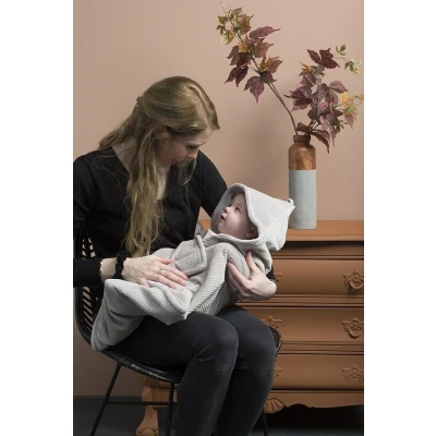 Afbeelding van Baby&#039;s Only Omslagdoek Sense 75x75cm Kiezelgrijs
