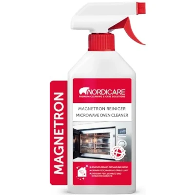 Afbeelding van Nordicare magnetron reiniger vloeibaar &amp; extra sterk (500ml) voor effectieve reiniging van vuil en geurtjes Magnetronreiniging,