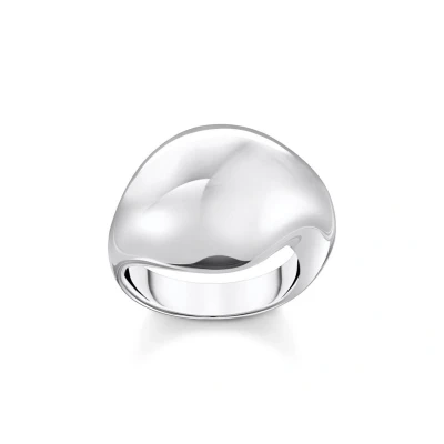Afbeelding van Thomas SABO TROPFENFÖRMIG Ring, Dames, Maat: 54, Silver coloured