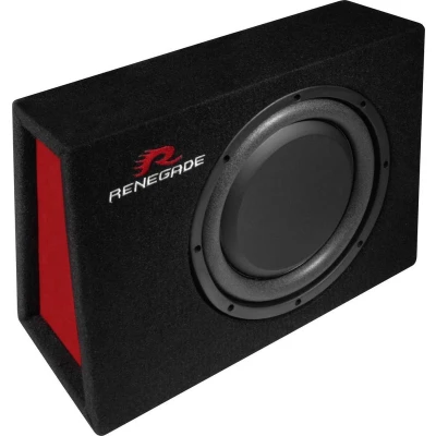 Afbeelding van Renegade RXS1000 compacte 10 inch gesloten bass kist 200 watts RMS 4 ohms