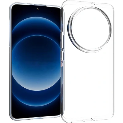 Afbeelding van Accezz Hoesje Geschikt voor Xiaomi 14 Ultra Siliconen Clear Backcover Transparant