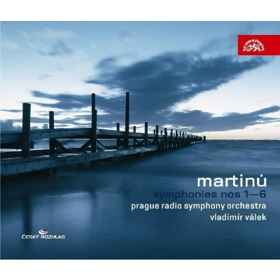 Afbeelding van Prague Radio Symphony Orchestra Martinu: Symphonies Nos.1 6 (3 CD)