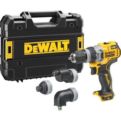 Afbeelding van DeWALT DCD703NT Multi head Accu Schroefboormachine 12V XR Basic Body in TSTAK