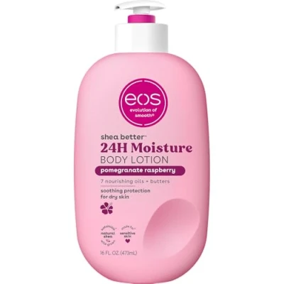 Afbeelding van eos Shea Better Moisture Body Lotion Pomegranate Raspberry 473ml