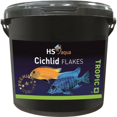 Afbeelding van HS Aqua Cichlid Flakes 5 ltr