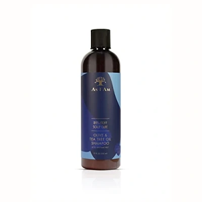 Afbeelding van As I Am Dry &amp; Itchy Olive Tea Tree Oil Shampoo