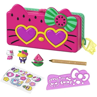 Afbeelding van hello kitty watermelon pencil playset