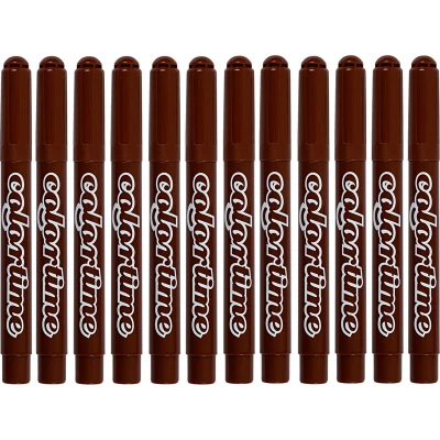Afbeelding van Colortime stift, 5 mm lijn, bruin, 12 stuks