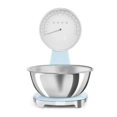 Afbeelding van Smeg Ksf01pbww Keukenweegschaal Analoog/digitaal Pastelblauw