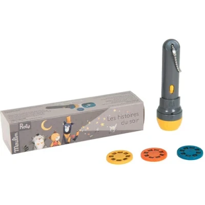 Afbeelding van Moulin roty projector bedtijdverhalen les moustaches