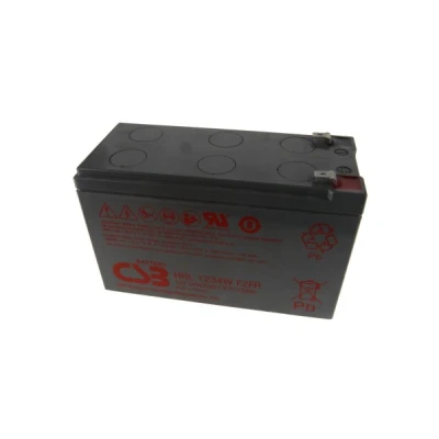 Afbeelding van CSB Battery HRL 1234W high rate longlife Loodaccu 12 V 8.5 Ah Loodvlies (AGM) (b x h d) 151 94 65 mm Kabelschoen 6.35 Onderhoudsvrij, Geringe