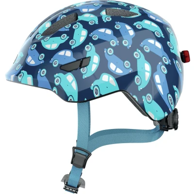 Afbeelding van Fietshelm Abus Smiley 3.0 Led maat S Blauw