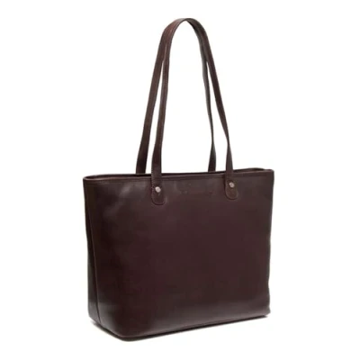 Afbeelding van The Chesterfield Brand Leren Shopper Bruin Astano
